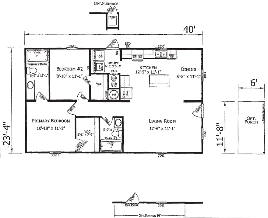 manufactured homes floor plans